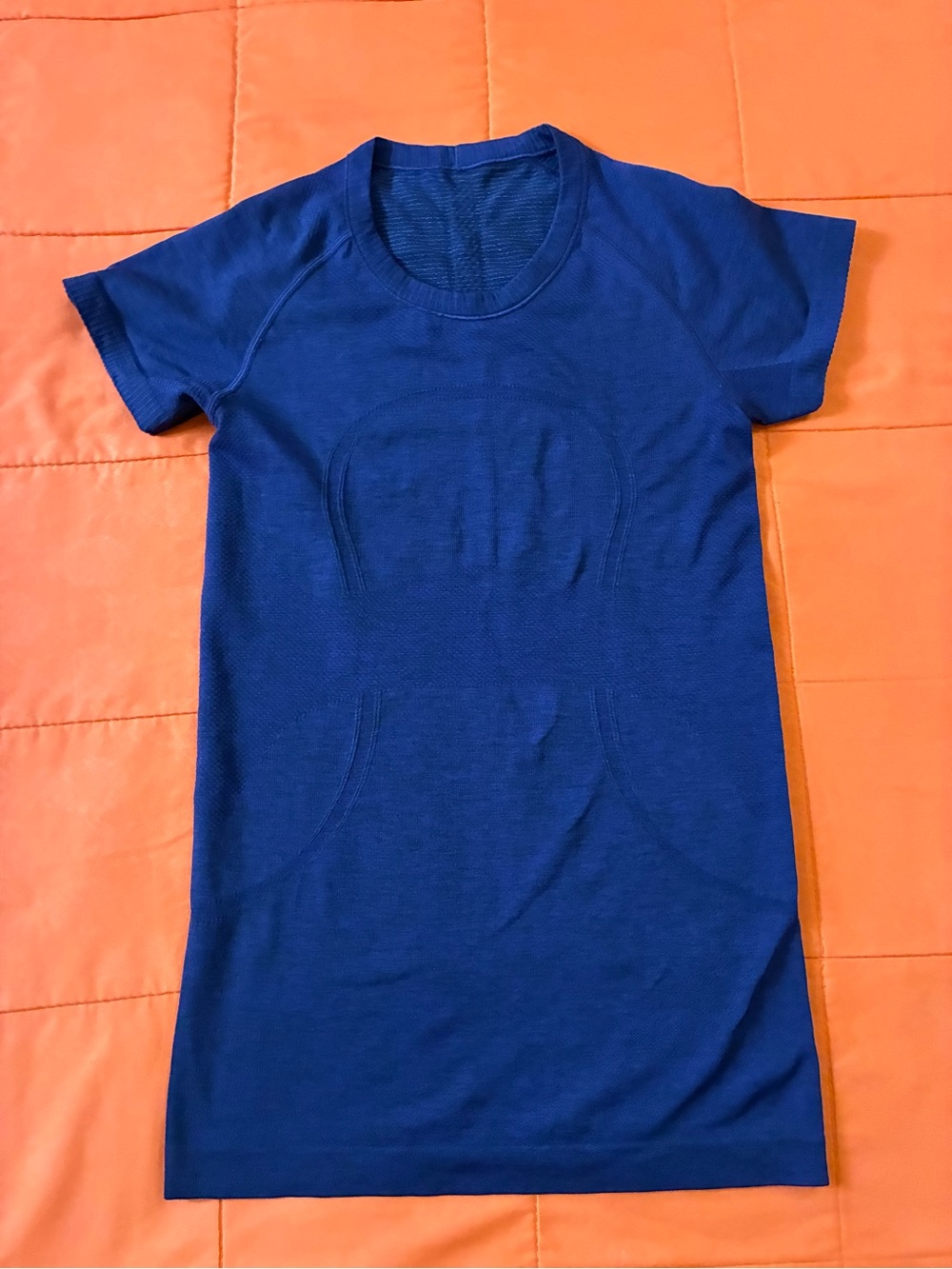 Lululemon Swiftly Shirt 6 Purple Short Sleeve Yoga Run Compression